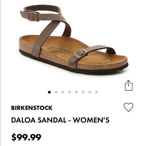 NEW BIRKENSTOCK DALOA SANDALS